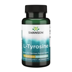 Swanson AjiPure L-Tyrozyna 500mg 60kapsułek cena 65,90zł