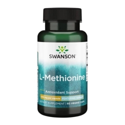 Swanson AjiPure L-metionina 500mg 60kapsułek cena 71,90zł