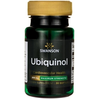 SWANSON Ubiquinol 200mg 30kapsułek cena 176,50zł