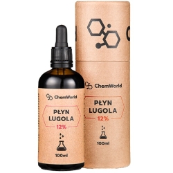 Płyn Lugola 12% mocny 100ml ChemWorld cena 118,90zł