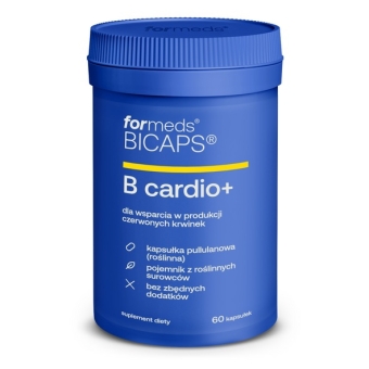 Formeds BICAPS B Cardio+ 60kapsułek cena 72,99zł