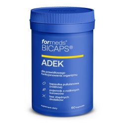 Formeds BICAPS ADEK 60kapsułek cena 83,99zł