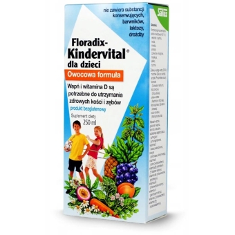 Floradix Kindervital dla dzieci 250ml cena 32,89zł