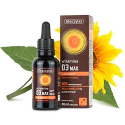 Skoczylas Witamina D3 Max 4000 w kroplach 30ml cena 59,00zł