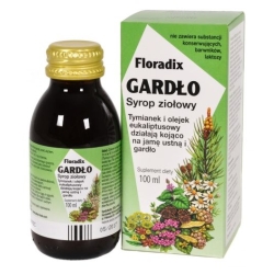 Floradix Gardło syrop 100ml cena 20,90zł
