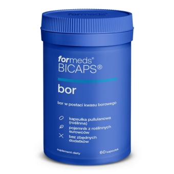 Formeds BICAPS Bor 60kapsułek cena 31,99zł
