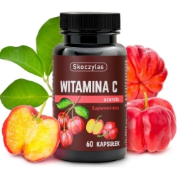 Skoczylas Witamina C acerola 60kapsułek cena 29,00zł