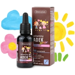 Skoczylas Witaminy ADEK Junior w kroplach 30ml cena 47,00zł