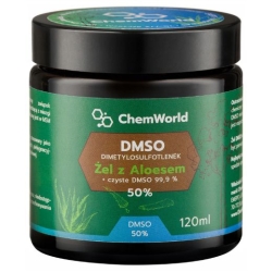 Żel DMSO 50% z aloesem 120ml ChemWorld cena 57,85zł