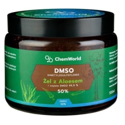 Żel DMSO 50% z aloesem 500ml ChemWorld cena 149,90zł