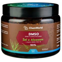 Żel DMSO 90% z aloesem bardzo mocny 500ml ChemWorld cena 209,00zł