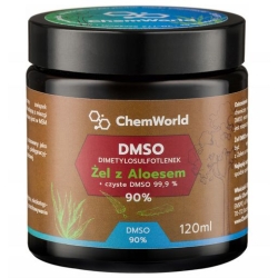 Żel DMSO 90% z aloesem bardzo mocny 120ml ChemWorld cena 69,90zł