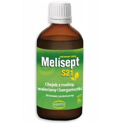 Asepta Melisept S21 Olejek z melisy krople 100ml + próbki gratis  cena 79,99zł