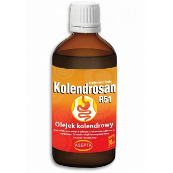 Kolendrosan R51 olejek kolendrowy krople 30ml Asepta cena 57,90zł