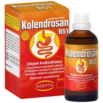 Asepta Kolendrosan R51 – olejek kolendrowy krople 10ml cena 33,30zł