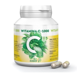 B&M Witamina C-1000 60kapsułek Botanical & Medicinal Research cena 24,90zł