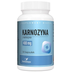 Karnozyna 400mg 30kapsułek Herbasano cena 128,90zł