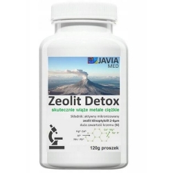Zeolit Detox proszek 120g Javia Med cena 89,00zł