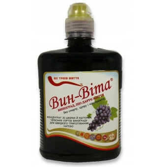 Vin-Vita resweratrol płyn z ciemnych odmian winogron 490ml cena 44,90zł
