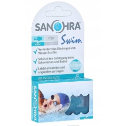 Zatyczki do uszu na basen dla dorosłych Sanohra Swim 2sztuki (1 para) cena 32,65zł