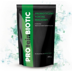 Proteinbiotic odżywka białkowa koktajl proszek 250g Nature Science cena 108,90zł