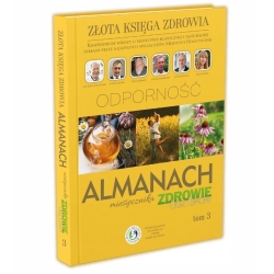Książka ALMANACH 3 Złota księga zdrowia Odporność 1sztuka cena 99,00zł