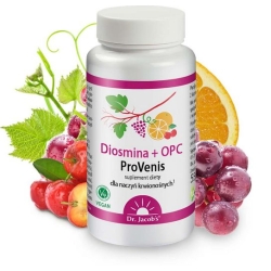 Dr Jacobs Diosmina + OPC ProVenis 90kapsułek cena 99,00zł
