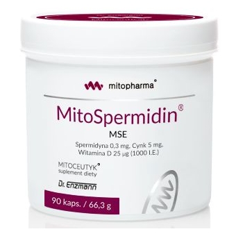 Dr Enzmann MitoSpermidin 90kapsułek Mito-Pharma cena 212,90zł