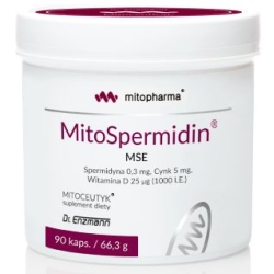 Dr Enzmann MitoSpermidin 90kapsułek Mito-Pharma cena 215,00zł