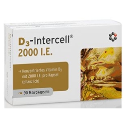 Dr Enzmann Witamina D3-Intercell 2000IU 90kapsułek Mito-Pharma cena 70,00zł