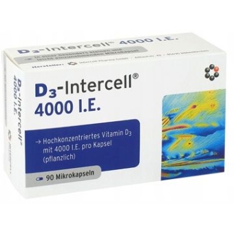 Dr Enzmann Witamina D3-Intercell 4000IU 90kapsułek Mito-Pharma cena 96,00zł