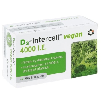 Dr Enzmann Witamina D3-Intercell Vegan 4000IU 90kapsułek Mito-Pharma cena 99,00zł