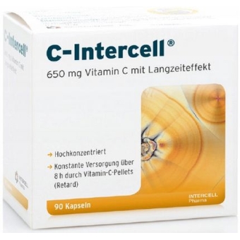 Dr Enzmann Witamina C - Intercell 90kapsułek Mito-Pharma cena 152,90zł
