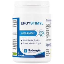 Nutergia Ergystimyl (System odpornośći) 60kapsułek cena 94,90zł