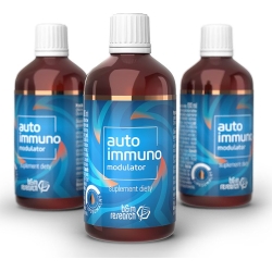 3 x B&M AutoImmuno Modulator 100ml Botanical & Medicinal Research cena 585,00zł