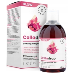 Aura Herbals Colladrop Glow Kolagen morski 5000mg płyn 500ml cena 68,50zł