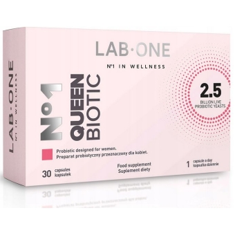Lab One N°1 QueenBiotic 30kapsułek cena 68,90zł