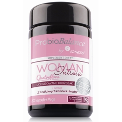 ProbioBalance by Aliness Woman Intima Quatreflora 2,5 mld 30vege kapsułek cena 59,90zł