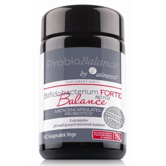 Probiobalance by Aliness Bifidobacterium FORTE Balance NO FOSS 20mld 60vege kapsułek cena 94,90zł