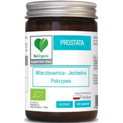Prostata BIO 100tabletek BeOrganic cena 44,99zł