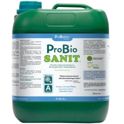 Probiotics Probio SANIT do oczyszczalni ścieków i kompostowni płyn 5litrów cena 131,00zł