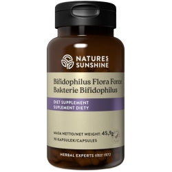 Nature's Sunshine Bakterie Bifidophilus 90kapsułek cena 159,90zł