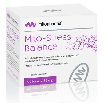 Dr Enzmann Mito-Stress Balance 90kapsułek  Mito-Pharma cena 139,90zł