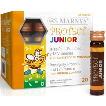 MARNYS Protect Junior - Mleczko pszczele i witaminy dla dzieci 20x10ml cena 49,98zł