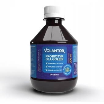 Probiotics Volantor probiotyk dla gołębi i drobiu ozdobnego płyn 200ml cena 27,50zł