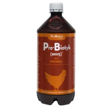 ProBiotics Pro-Biotyk (em15) dla drobiu płyn 1litr cena 31,50zł