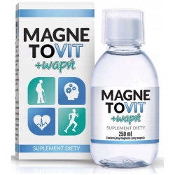 MagnetoVIT magnez + wapń w płynie 250ml Jodavita cena 74,00zł