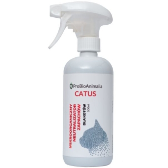Probiotics Catus Mikroorganiczny neutralizator zapachów dla kotów spray 500ml ProBioAnimalia cena 40,50zł