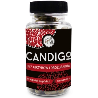 Organis Candigo (Candida Albicans) 90kapsułek cena 59,70zł