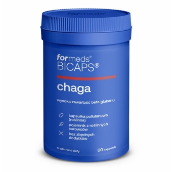 Formeds BICAPS Chaga 60kapsułek cena 65,49zł